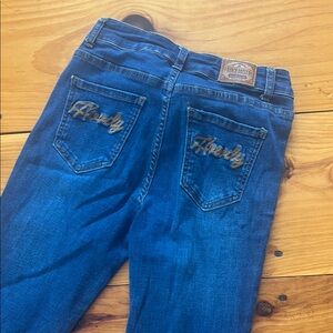 Howdy Ranch Dress’N Women's Boot Cut Jeans - Blue